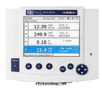 WTW 數字(zì)式水(shuǐ)質(zhì)多(duō)參數在(zài)線(xiàn)監測系(xì)統IQ Sensor Net 控制器